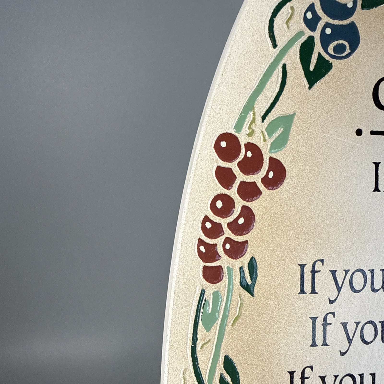 “Rules Of The House” Wooden Oval Wall Plaque 12 Inches X 6 Inches Made In Mexico
