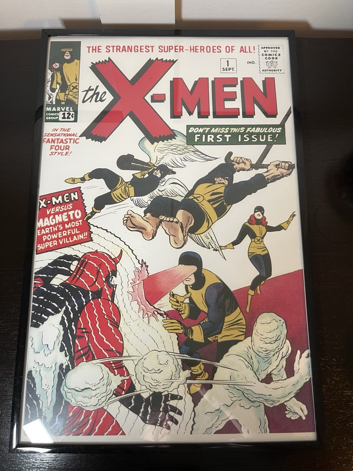 The X-Men COMICS COMIC COVER 11×17 X-Men Vs Magneto POSTER PRINT FRAMED In GLASS