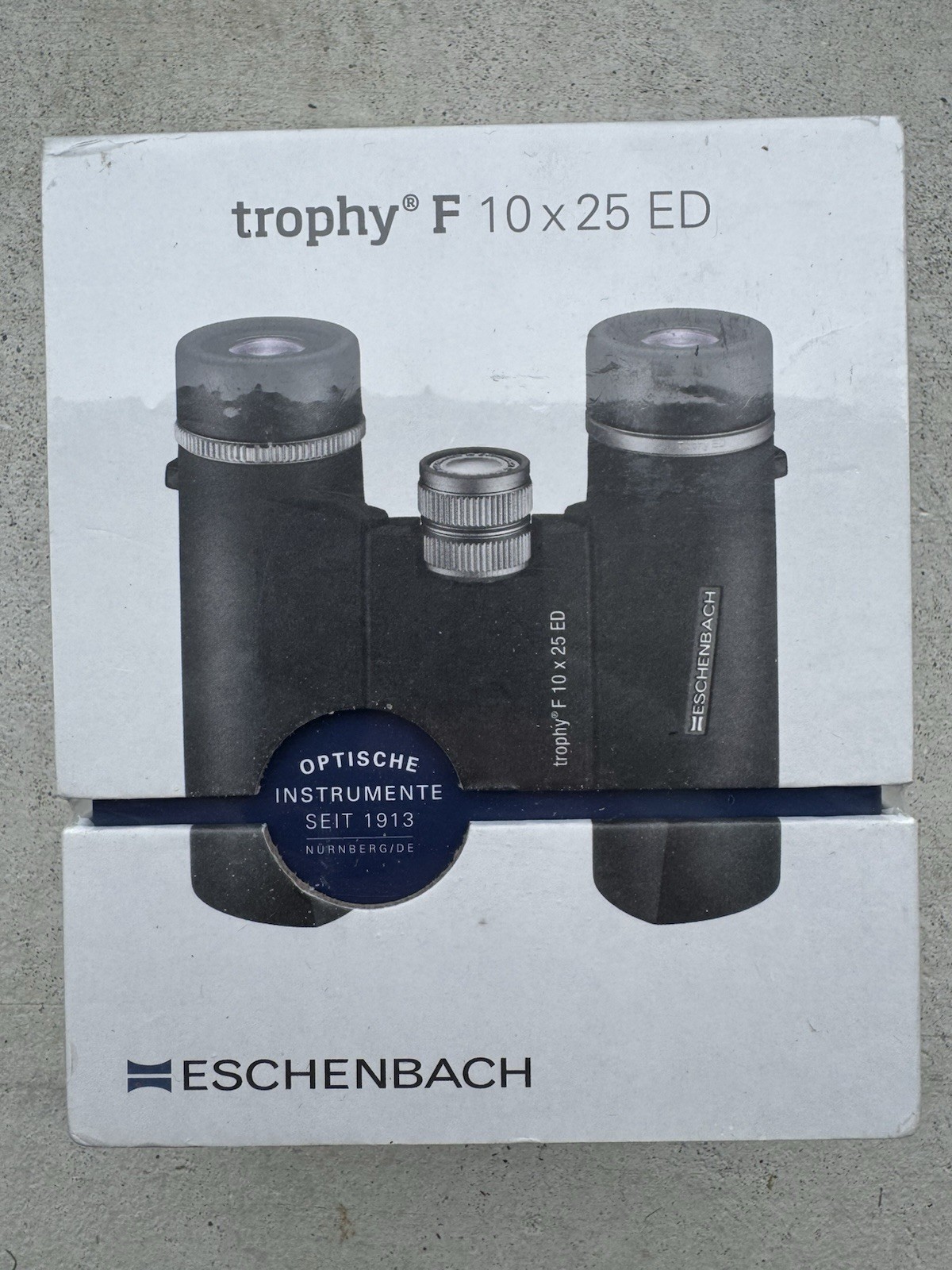 Eschenbach Trophy F 10×25 Binoculars for Adults for Bird Watching – New