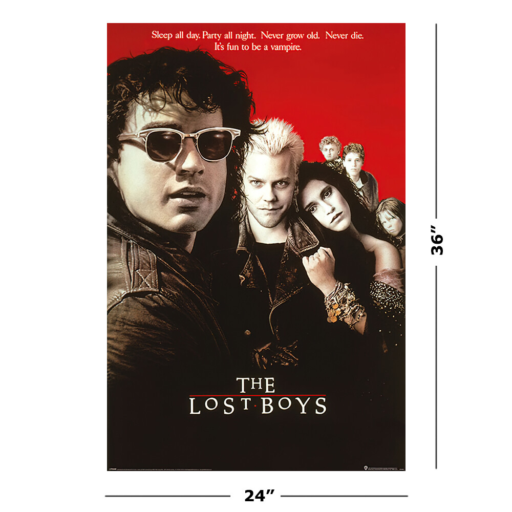 The Lost Boys – Movie Poster (Regular Style) (Size: 24″ x 36″)