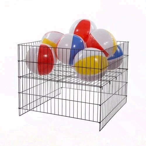 Econoco GTCECB 36″ Square Economy Dump Bin Black Wire Retail Display Basket