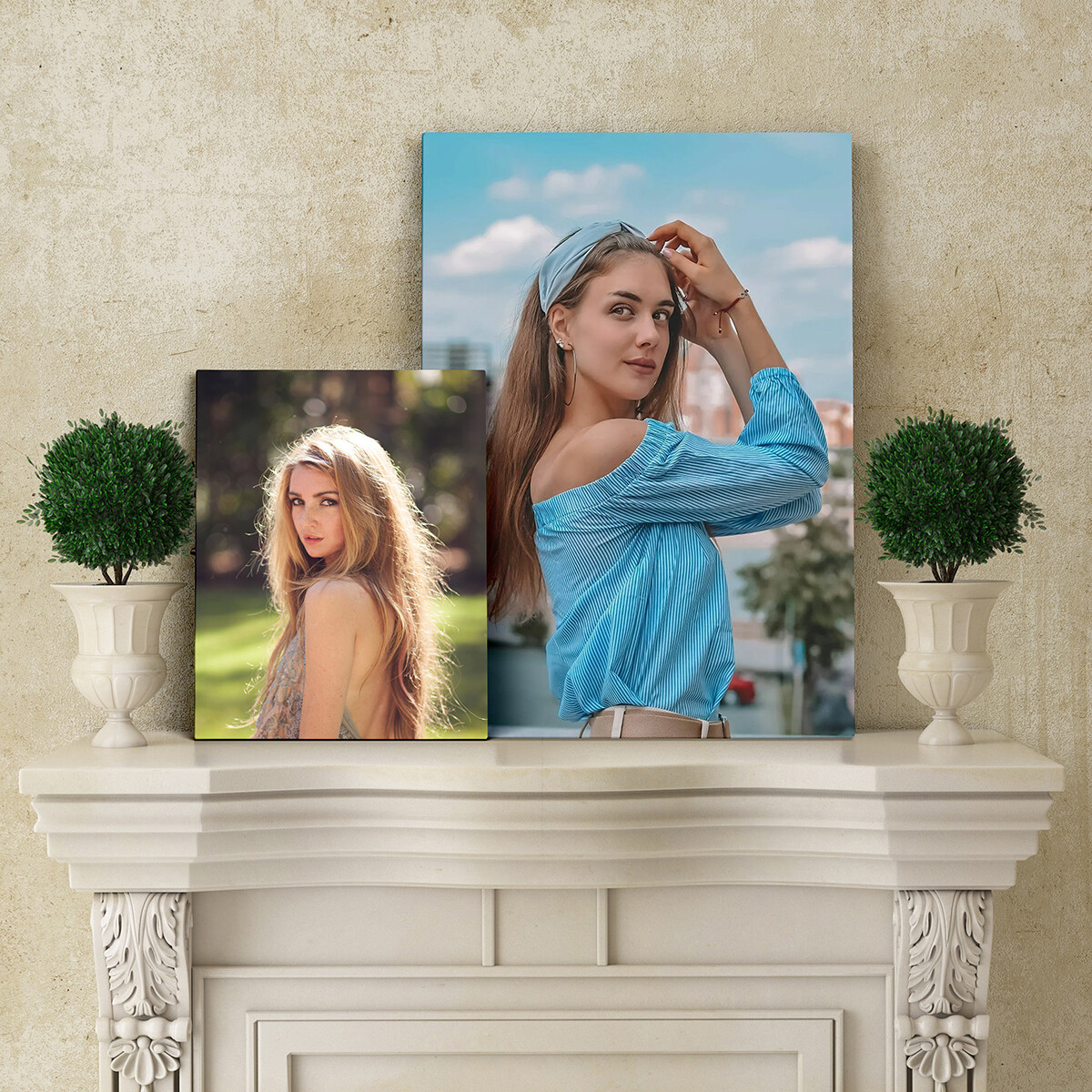 Custom Canvas Printing HD Print Your own Photo on Canvas Framed 1.25″ Thickness