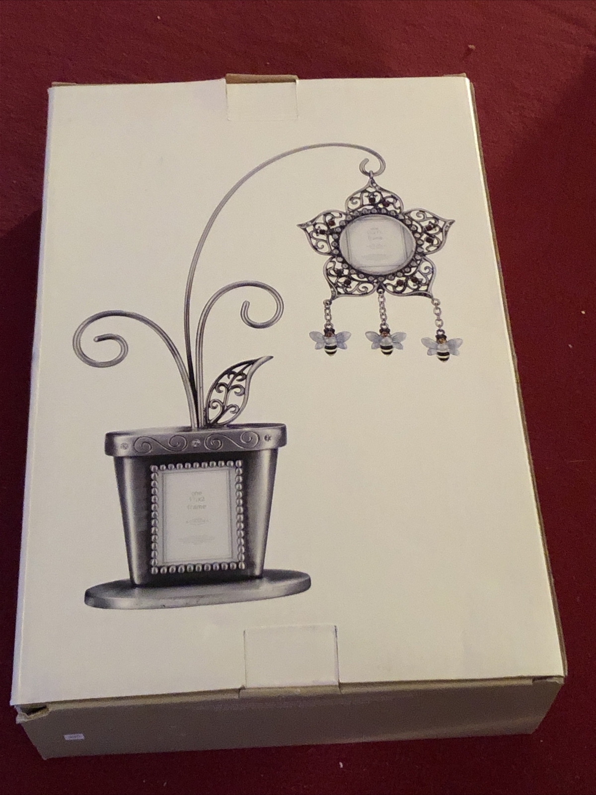 GRADUATION GIFT.GENUINE SONOMA HOME GOODS PHOTO FRAME 1.5 x 2and 1.5 x 1.5. NEW.