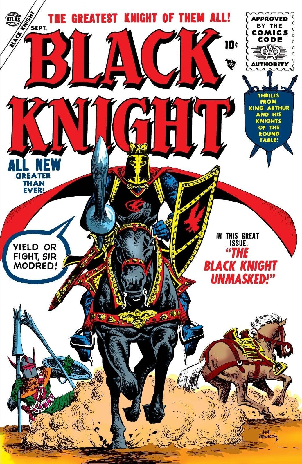 BLACK KNIGHT #3 COMIC BOOK COVER Poster print 11″x17″ inches home decor