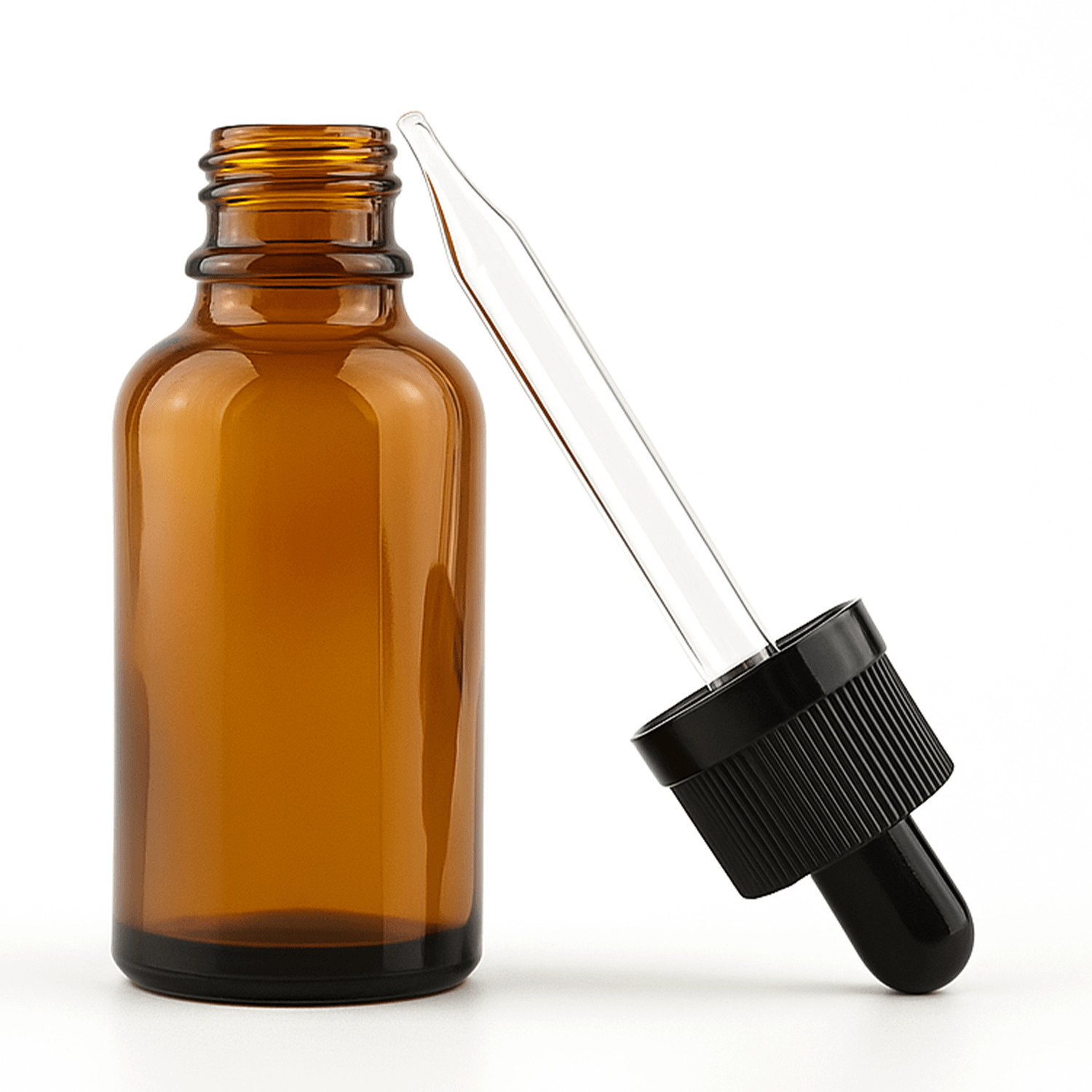 Sandbaggy 1oz Amber Glass Dropper Bottles – BPA Free, UV Protected