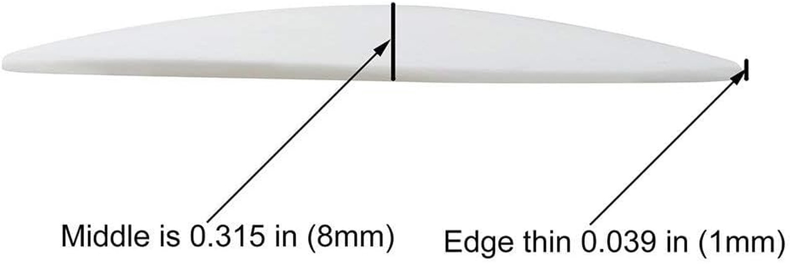 Strongest Door Knob Wall Shield, 4 PCS Large White round Door Stopper Wall Prote