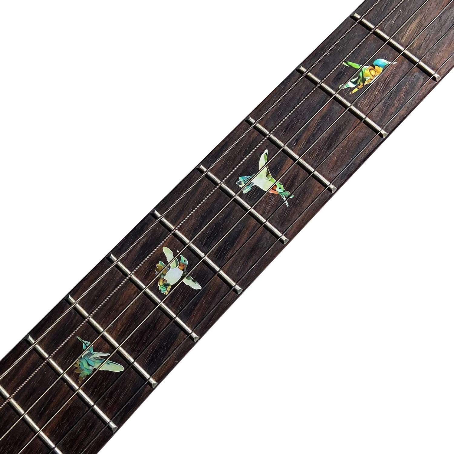 Inlaystickers Bee Hummingbirds – Fret Markers Inlay Stickers Decals for Guitars
