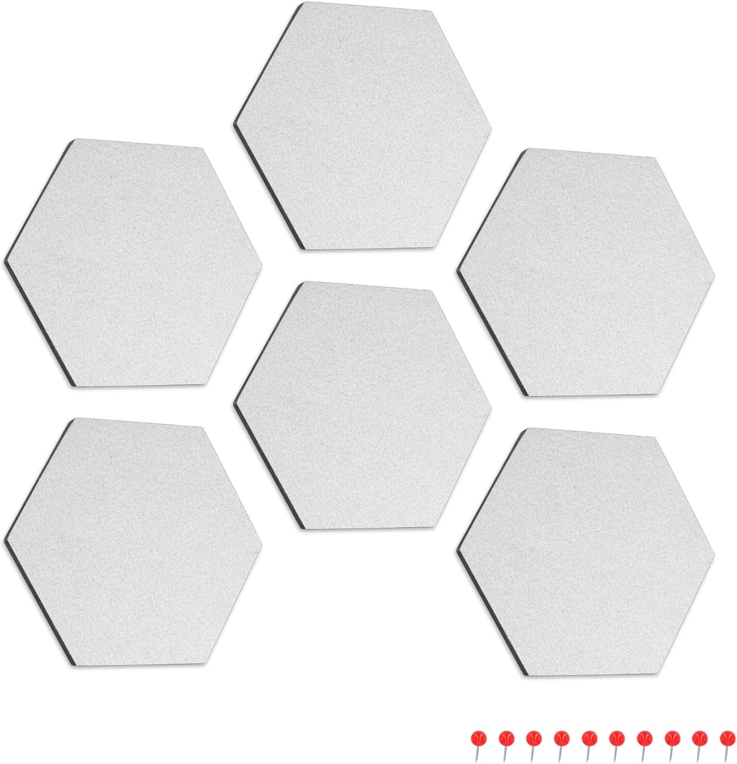 Creative Hexagon Felt Board Tiles for Home & Classroom – Easy Installation