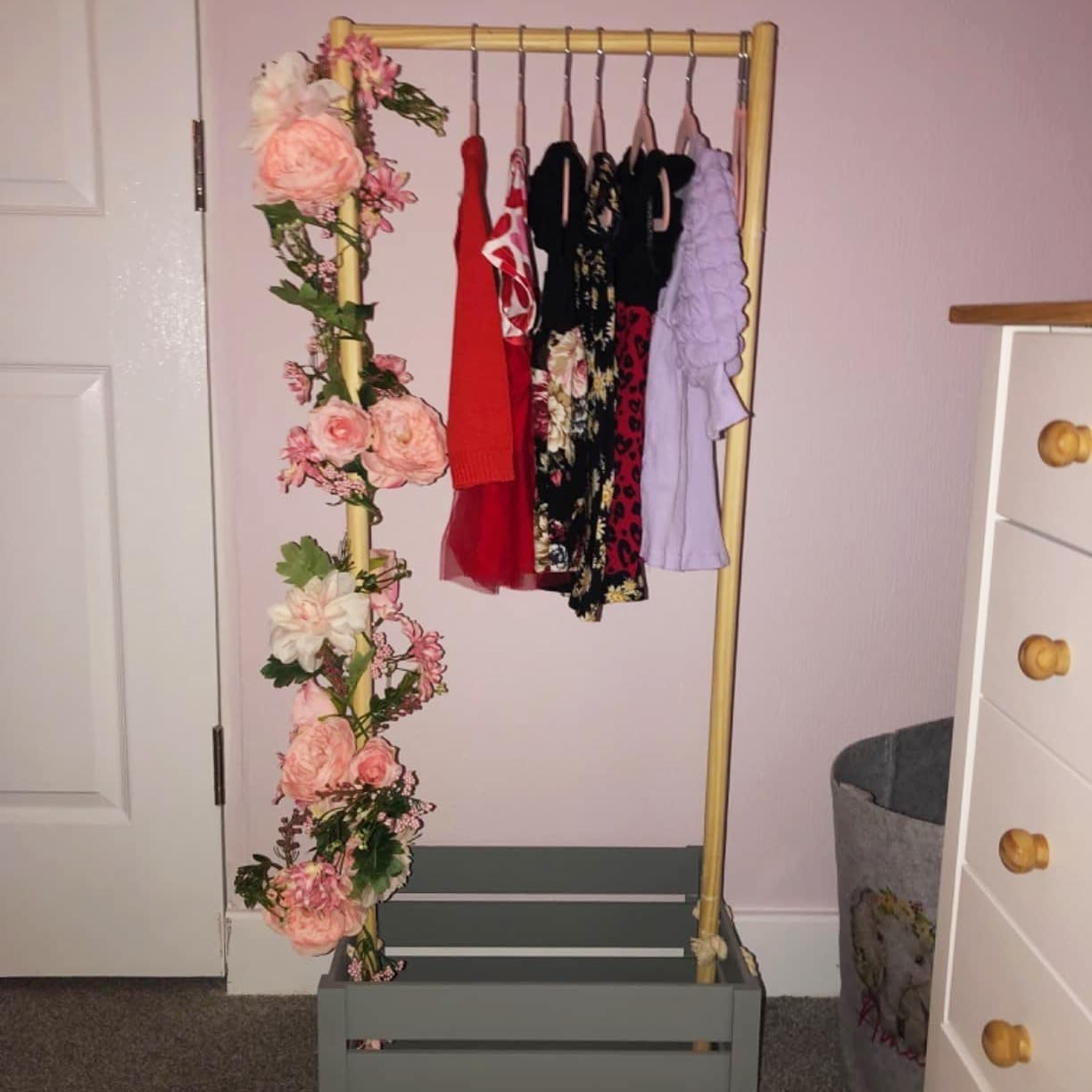 Rose Flower Vine Peony Flowers Center Flower Decoration 6′ Length Floral Garland