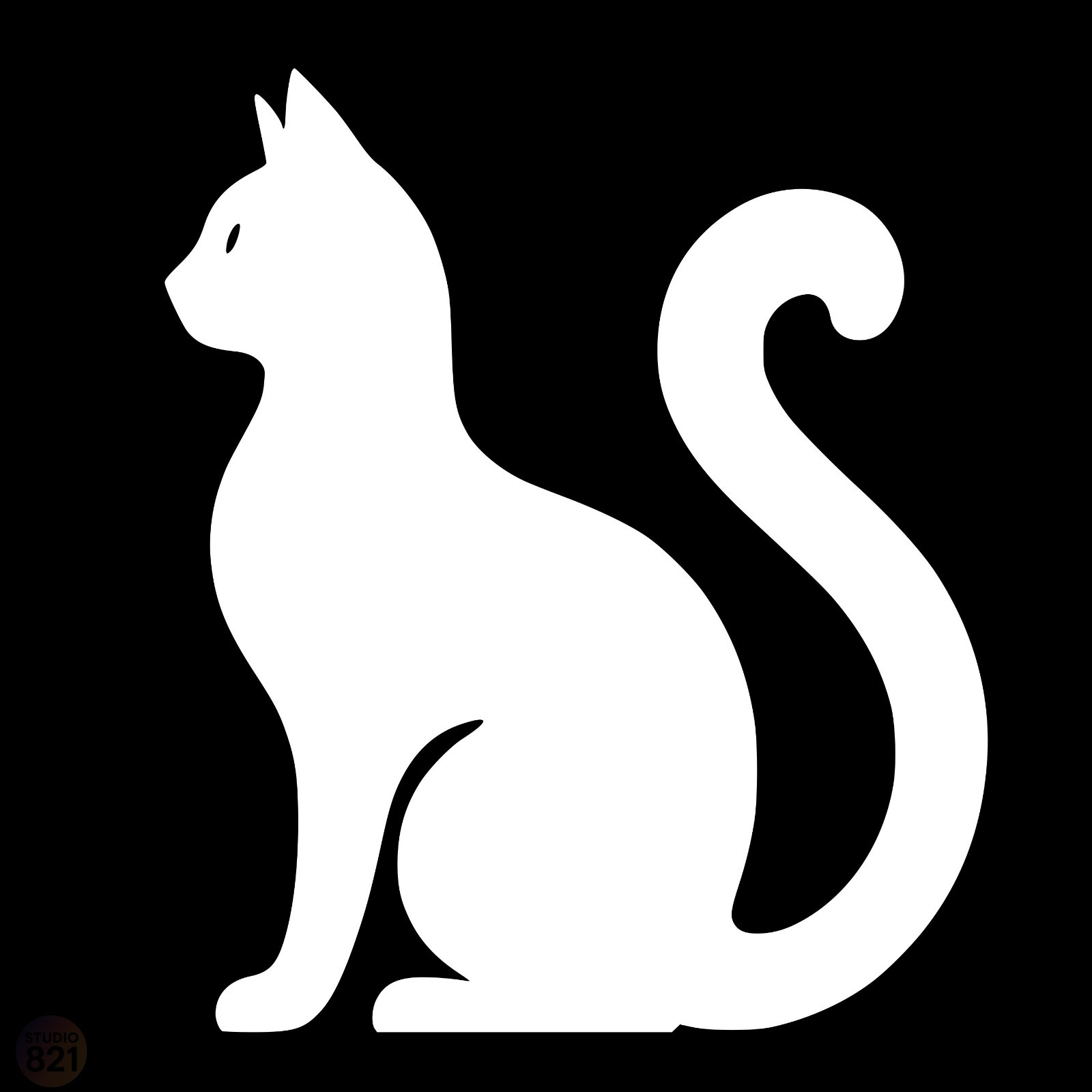The Cat Vinyl Decal Sticker • Multiple Sizes & Colors • Oracal 651 • Car/Truck