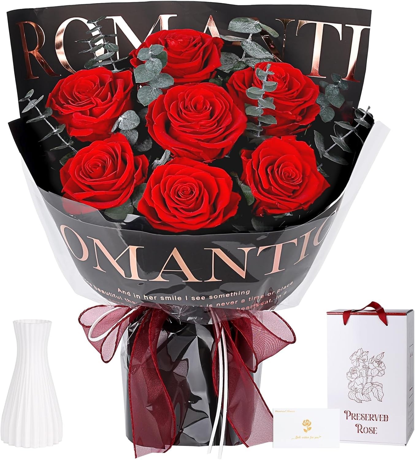 Flowers for Delivery Preserved Fresh Flower Bouquet Mothers Day Roses Gifts for