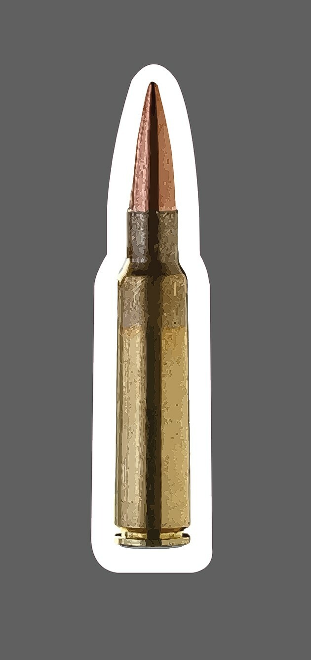 Bullet Sticker Rifle Realistic Waterproof – Buy Any 4 For $1.75 Each Storewide!