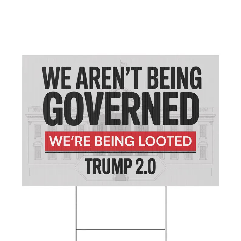 Anti Trump Yard Sign Protest Sign Political Election Weatherproof