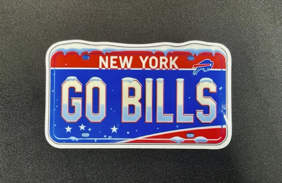 Premium Vinyl Buffalo Fan Stickers -Custom Bills Fan Josh Allen Decals
