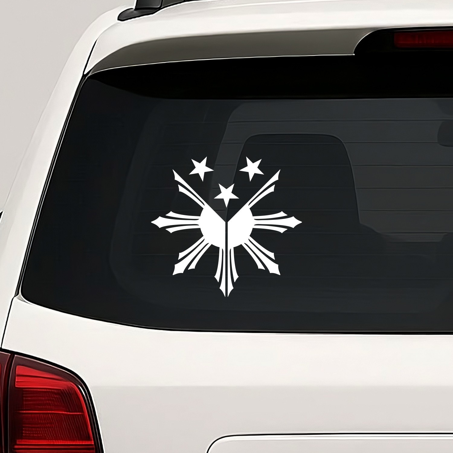 Philippines Sun and Stars Vinyl Die Cut Decal Sticker – Filipino Flag Star