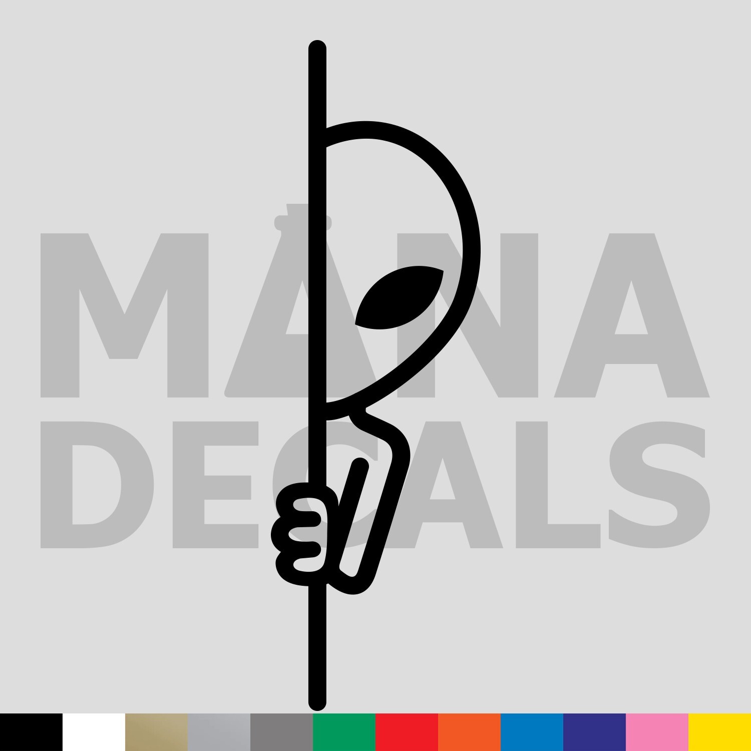 Alien Peeking Vinyl Die Cut Decal Sticker – UFO ET Extraterrestrial Gray Peek