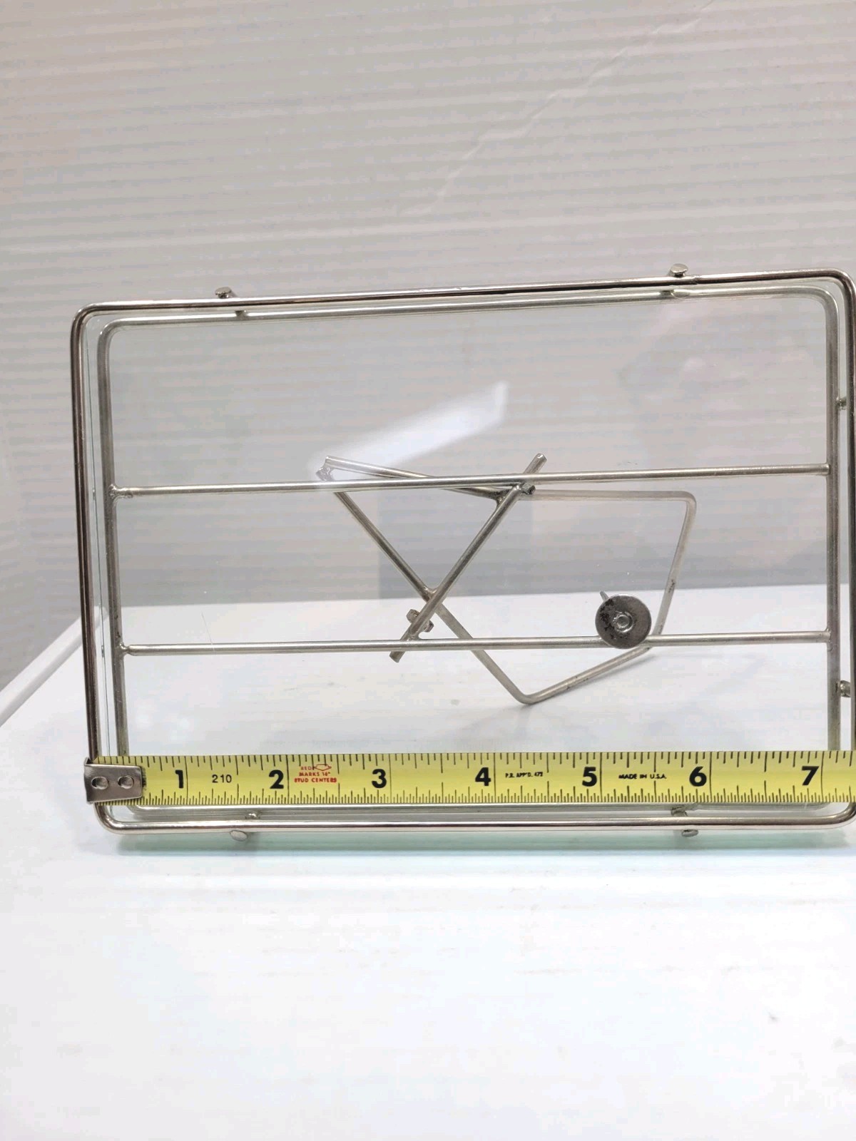 Unusual Abstract 5×7 Photo Frame With 2 Pieces Of Glass