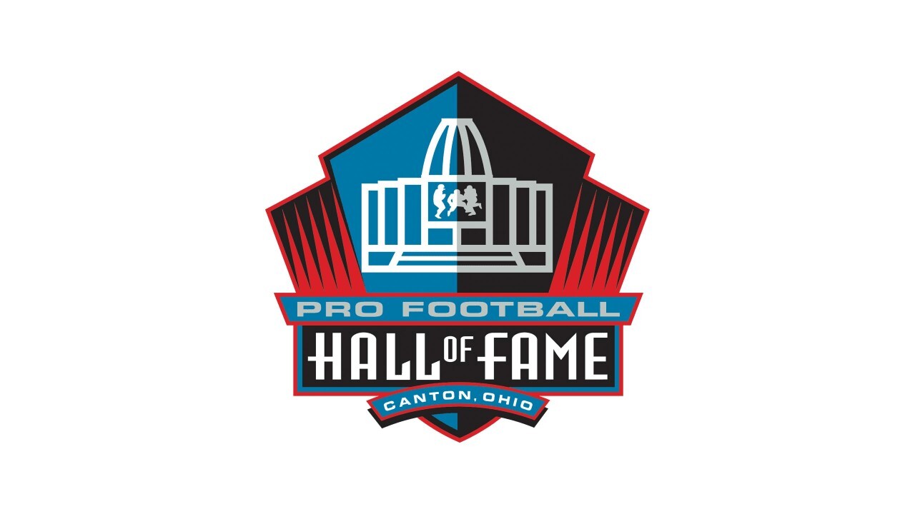 New Hall Of Fame Inspired Pro Football Helmet Sticker 1.5” X 1.5”