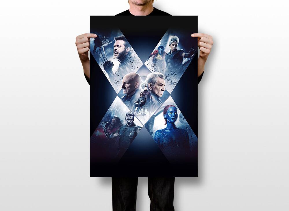 X-Men Days Of Future Past (2014) Movie Art Wall Indoor Room – POSTER 20×30