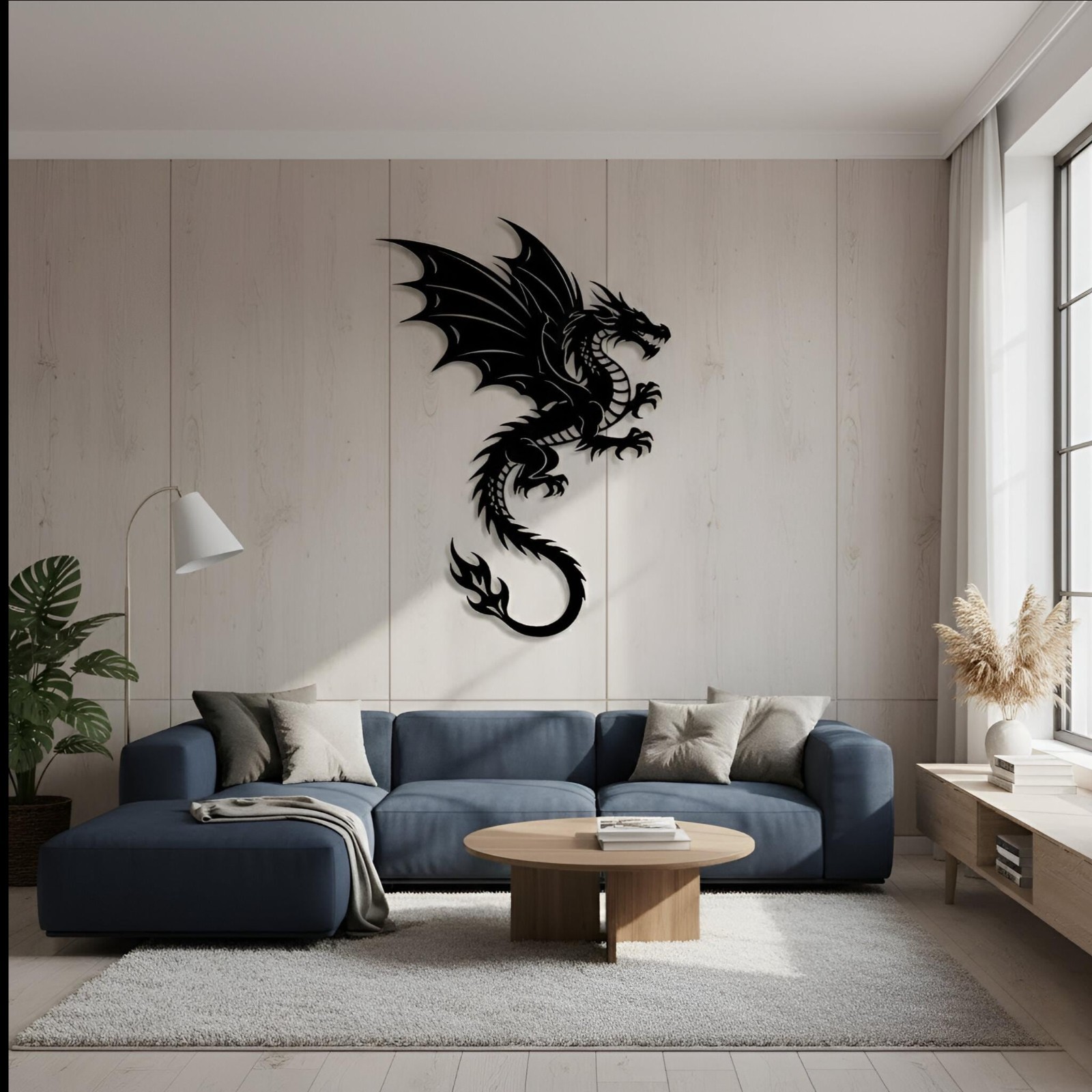 Dragon Metal Wall Art Dragon Decor Fantasy Dragon Rustic Home Decor