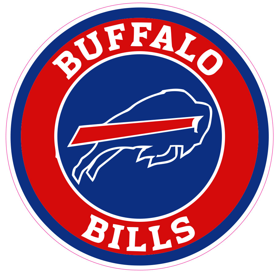 Buffalo Bills Football Vinyl Decal Sticker Car Truck Bumper Tumbler Mug