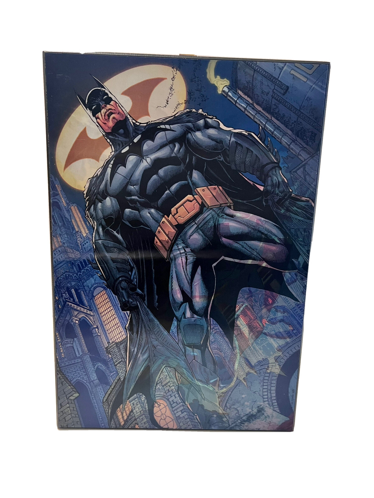 Batman Gotham City 3D Wood Wall Decoration Home Decor Man Cave.