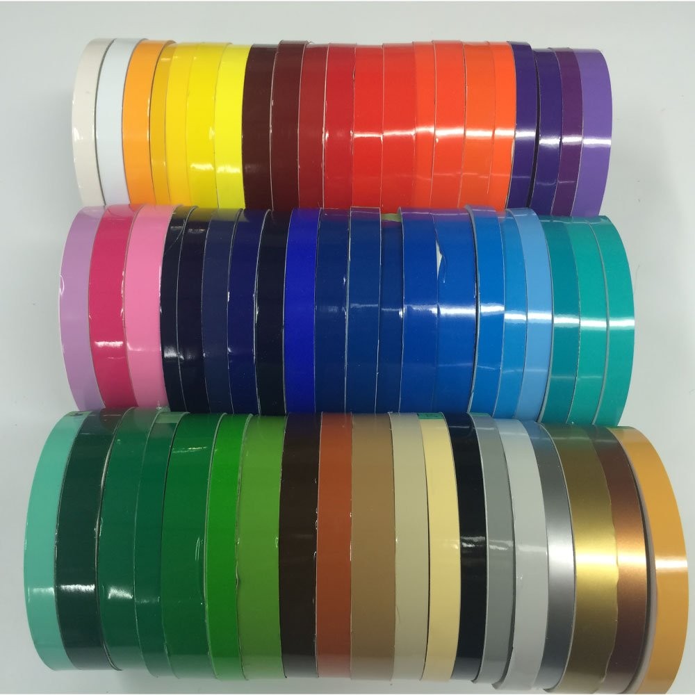 Vinyl Pinstriping Tape 1/4″ Cream Stripe Decals and Stickers for Crafts