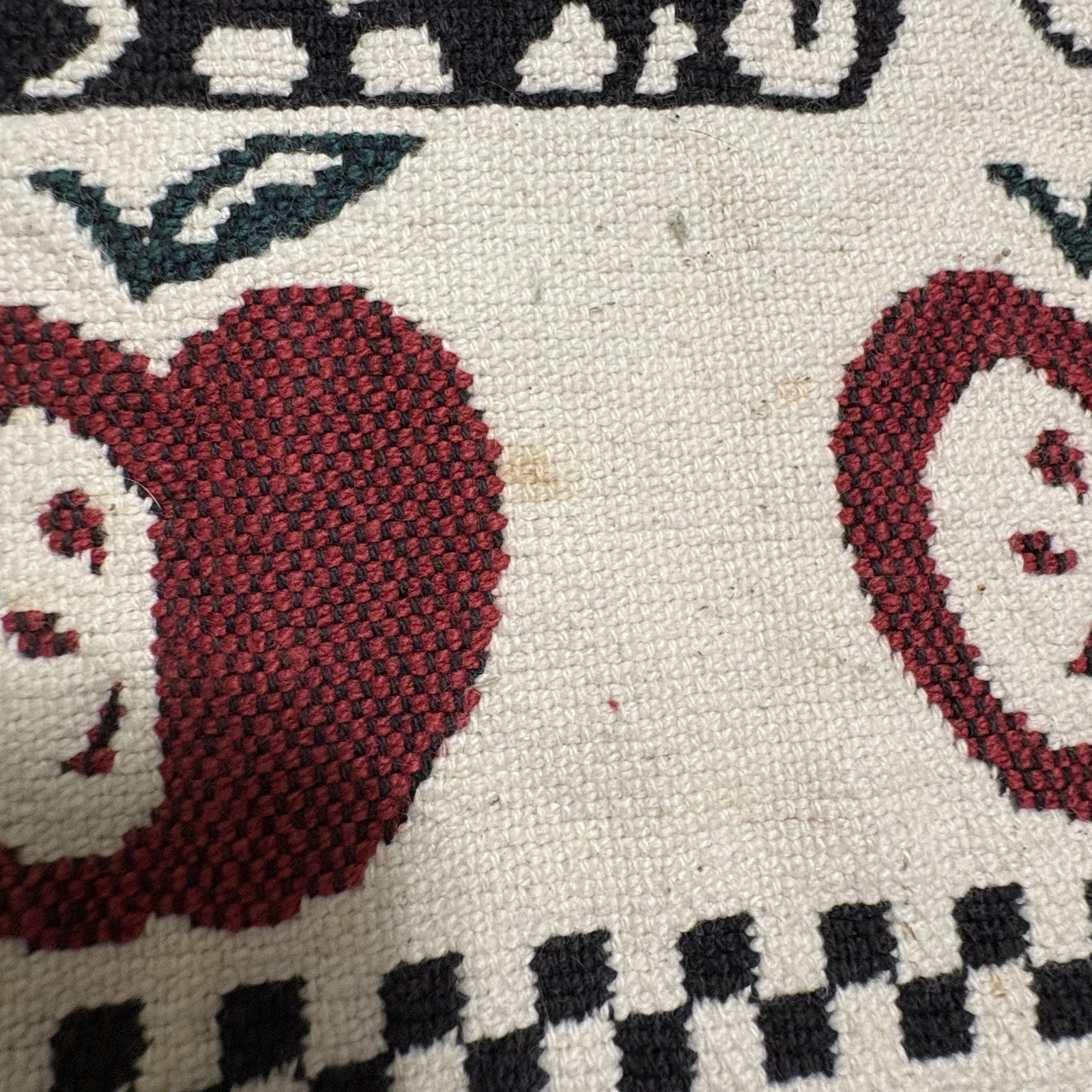 Crown Crafts Lap Blanket Vintage Cat Apple Tapestry Hanging Country Farmhouse