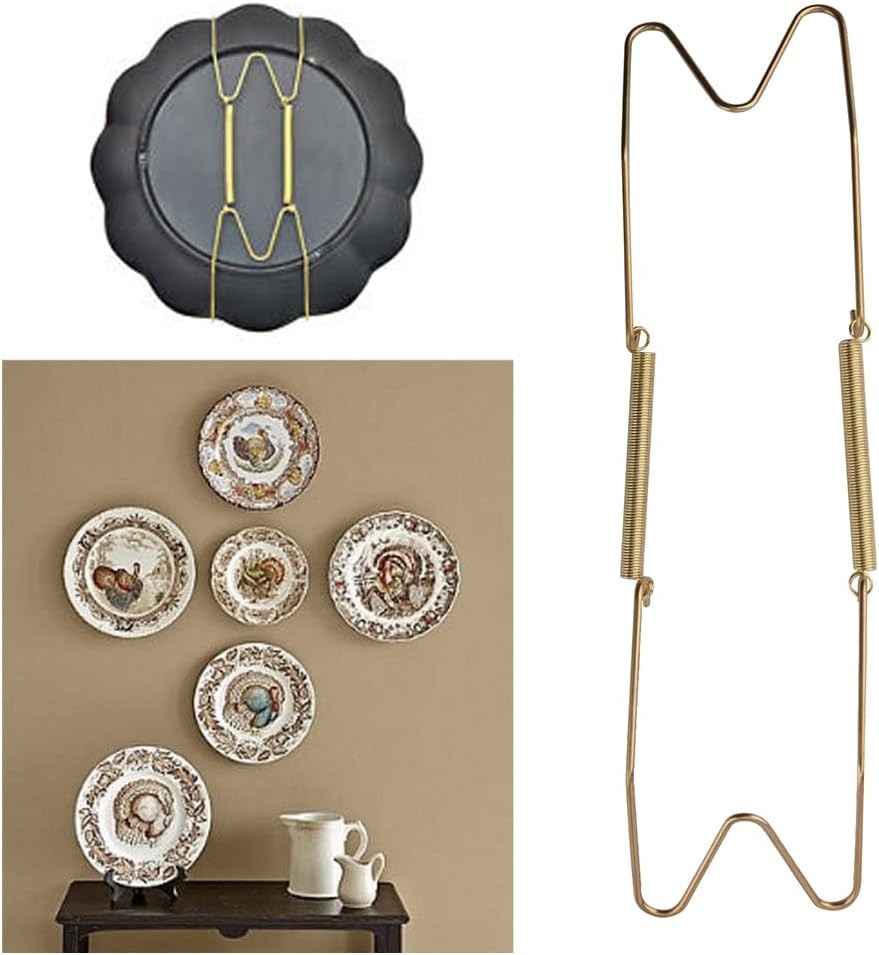 8 10 12 14 16Inch Plate Hangers for Walls Dish 10in, as picture show