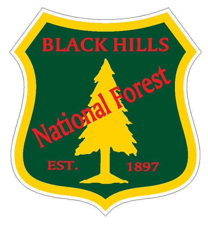 Black Hills National Forest Sticker R3205 YOU CHOOSE SIZE