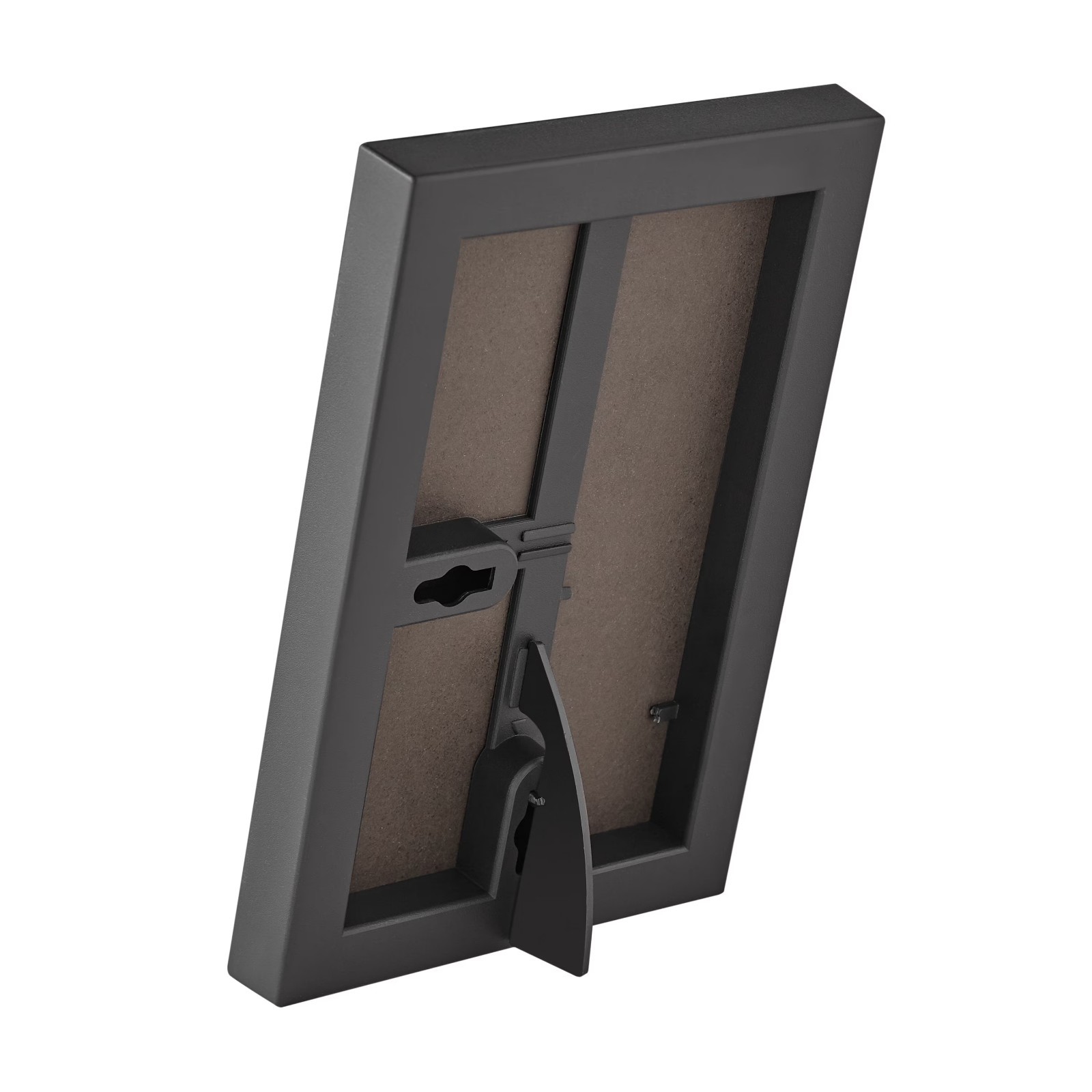 – 4×6 Picture Frame – Black Front Loading Wall or Tabletop Photo Frame, Set 6