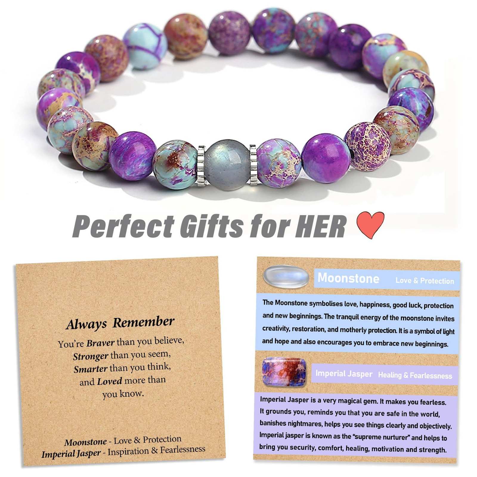 THEMEROL Teens Girl Gifts Ideas Teenage Kids Beaded Small-5.9 inches, Multi