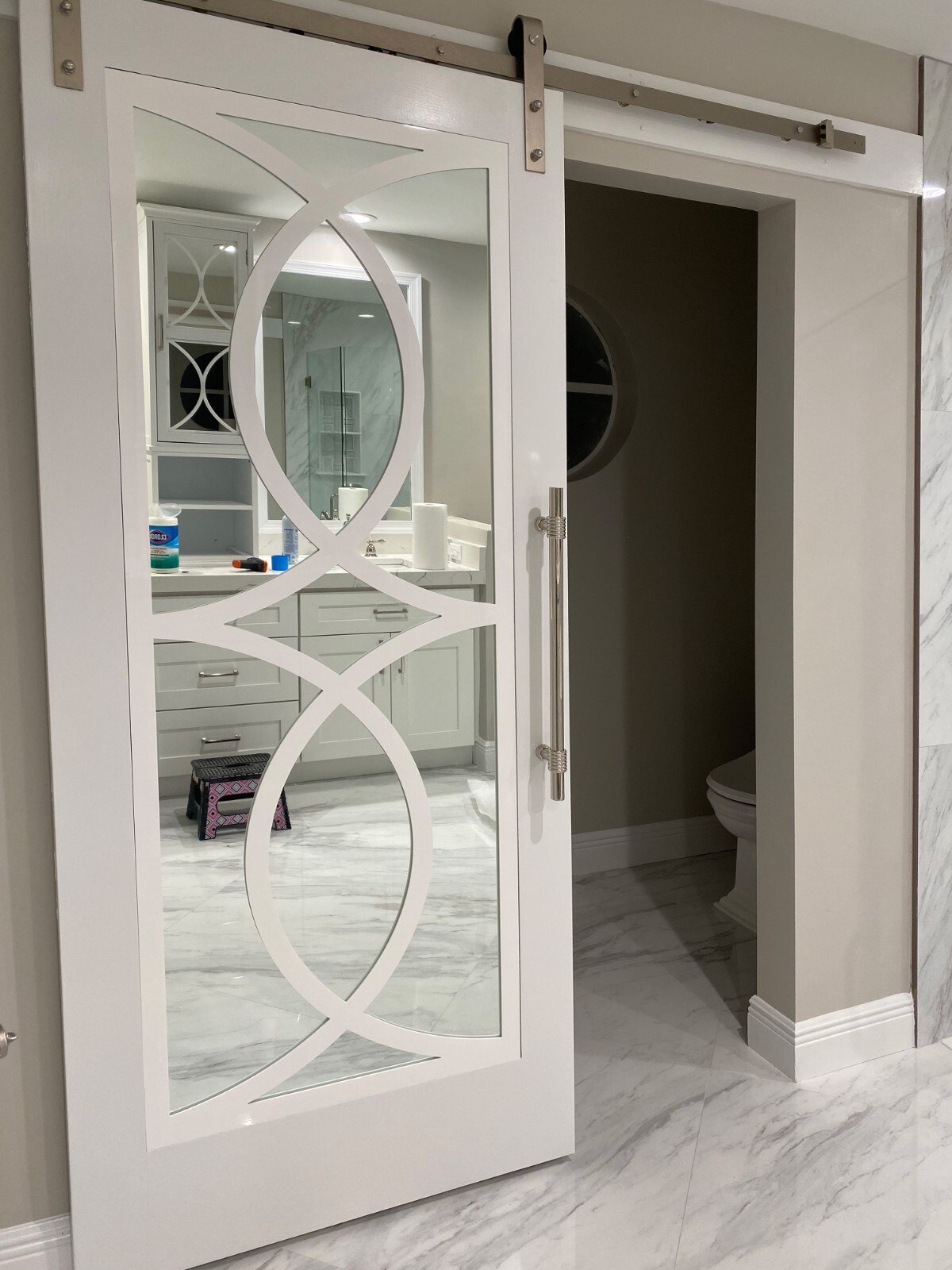 Custom Size Mullion for your EXISTING Glass door | Mullion Insert