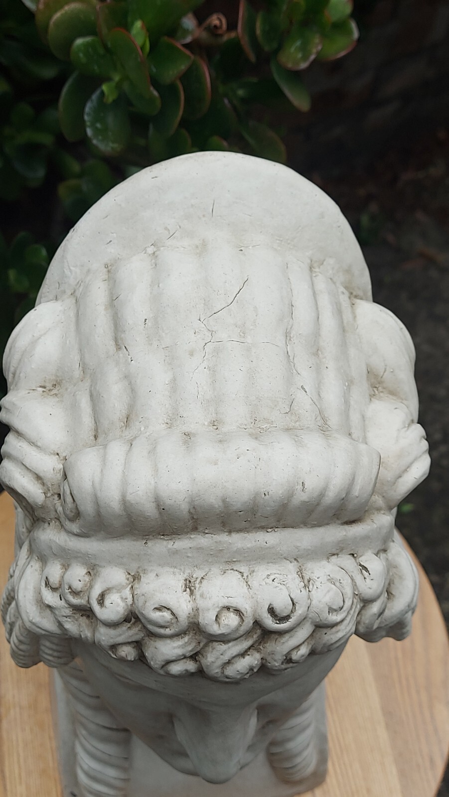 Hand Made Divine Father Janus Sculpture Two Faced Roman Mythology Italian 35cm