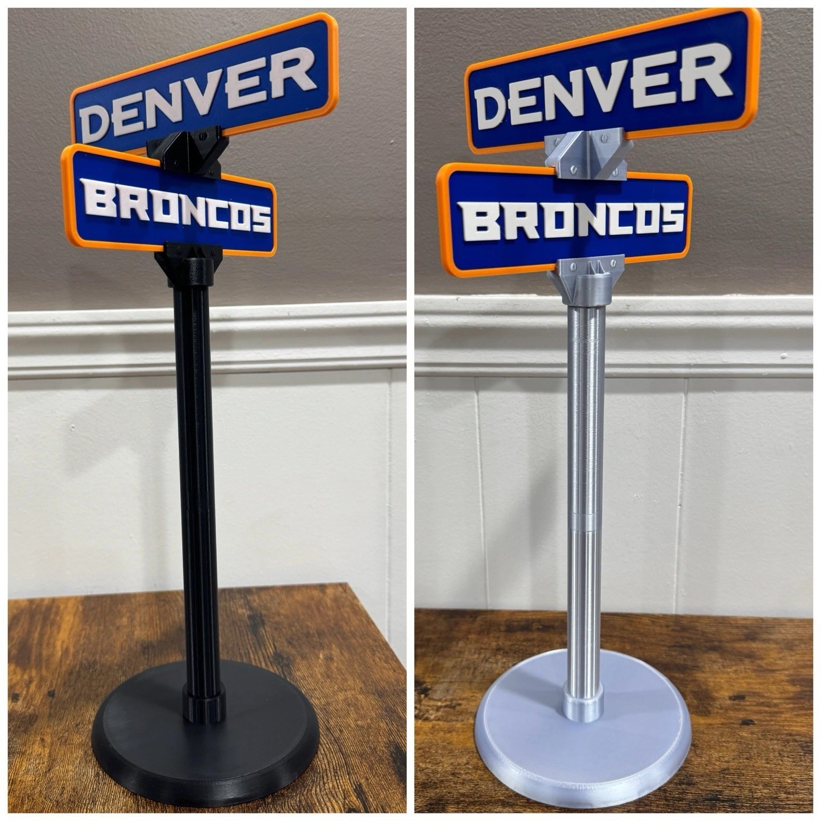 NFL Teams Football Street Signs 15” Man Cave Office Desk Garage decor Gifts