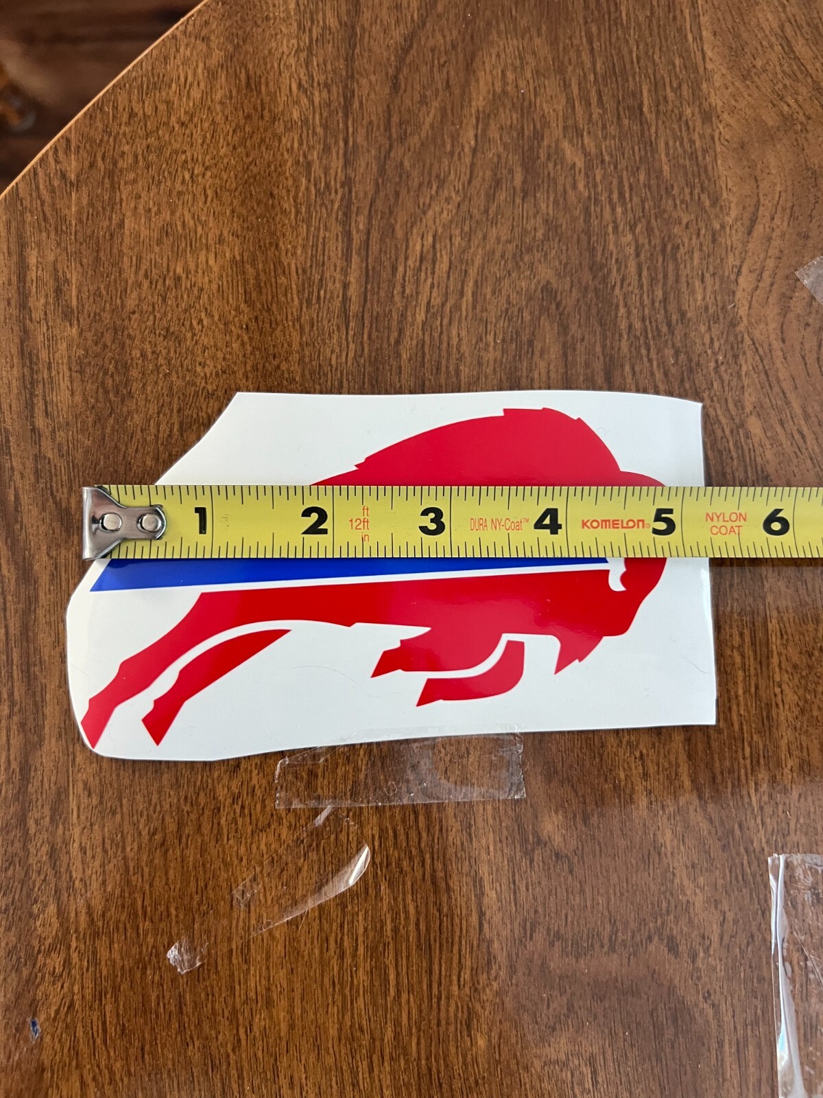 Buffalo Bills Logo Vinyl Solid 2 color- 3 Versions – Sticker for Car, Window,