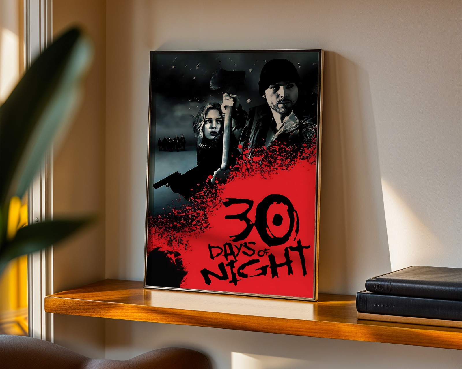 30 Days of Night (2007) Movie Poster Wall Art Print
