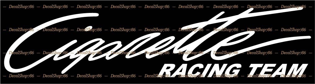 Cigarette Powerboats II – Sports-Car/SUV/Truck Vinyl Die-Cut Peel N’ Stick Decal