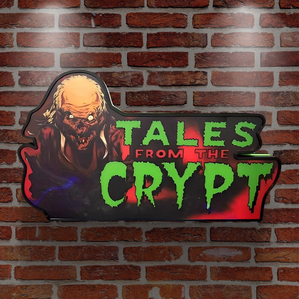 Tales From The Cpypt Pinball Topper 3D Printed LED Lightbox Arcade Decor