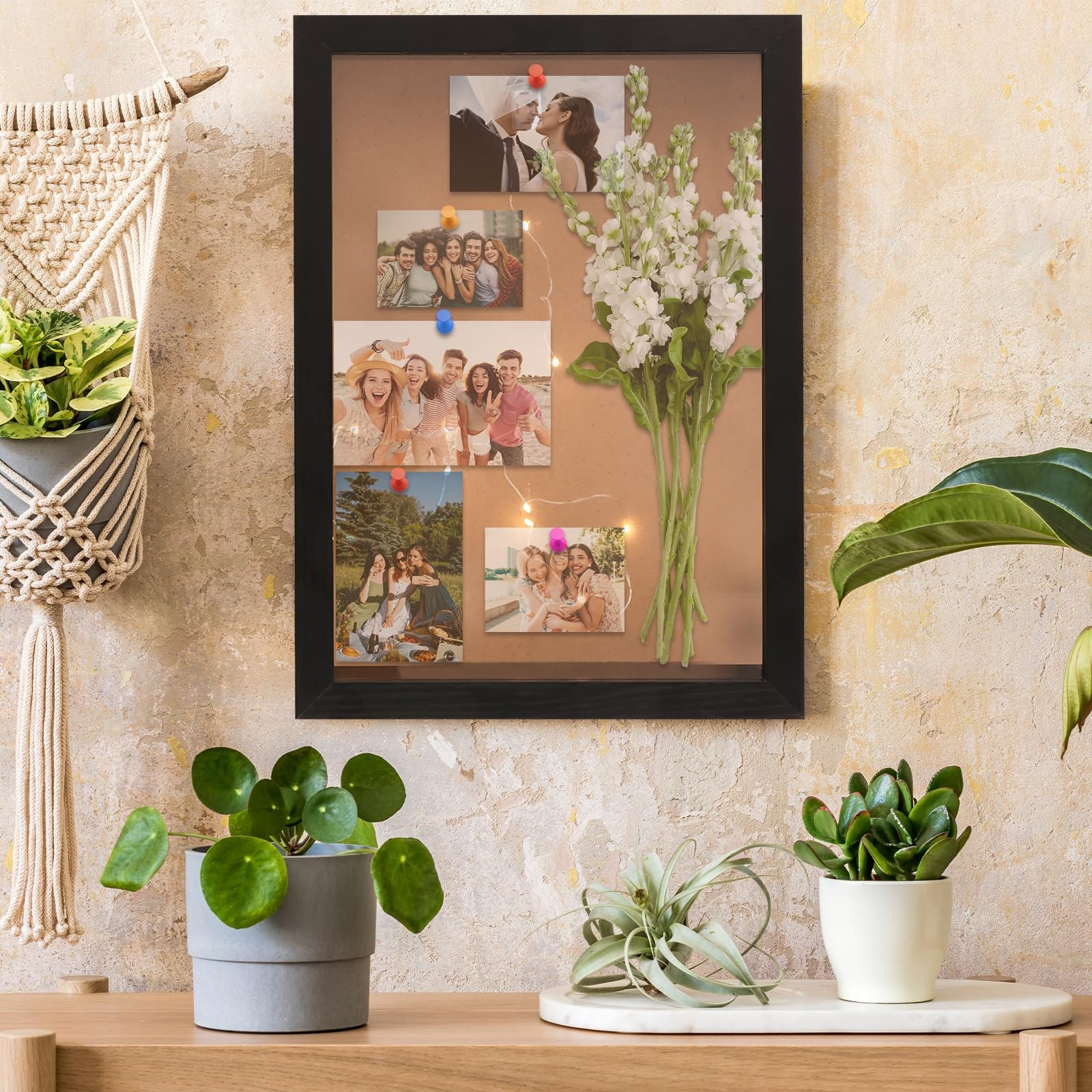 Acrylic 11×15 Inch Deep Shadow Frame Wall Mounted,Depth 5 Inch Display Case,T…