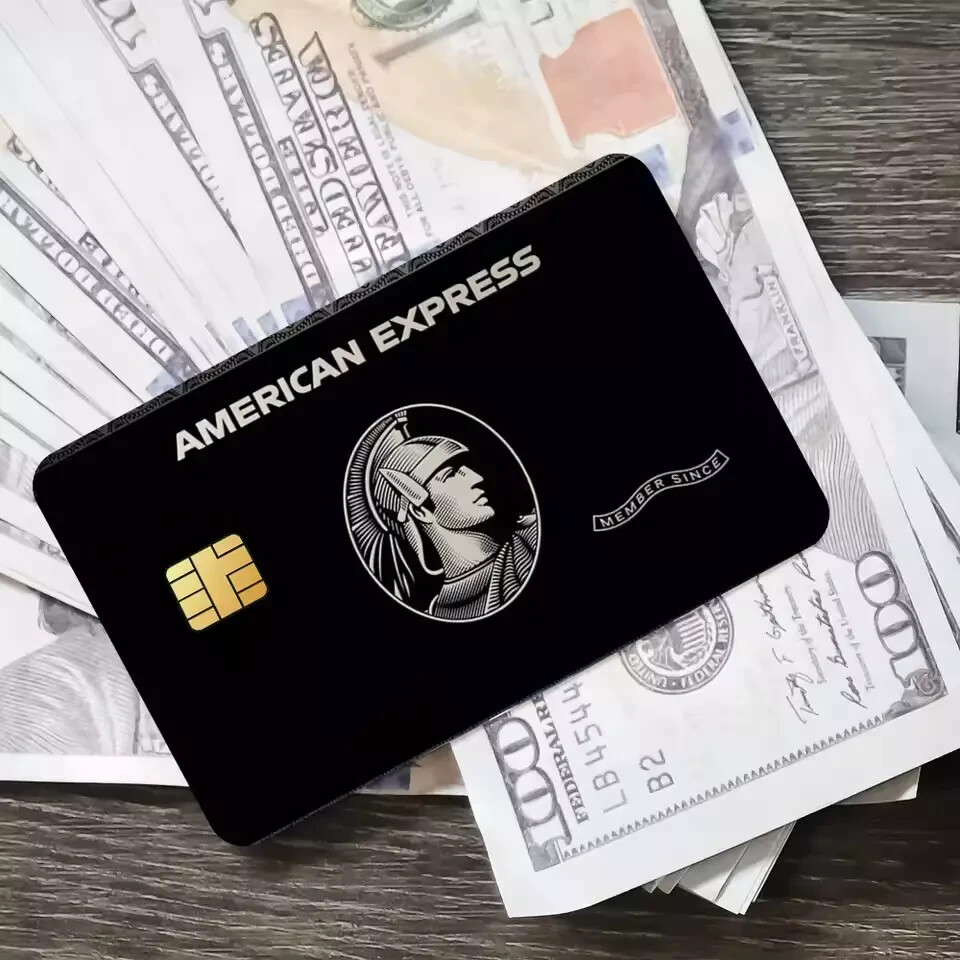 AE EXPRESS Credit Card Skin Decal Sticker 7-Pack Matte UV Vinyl AMEX
