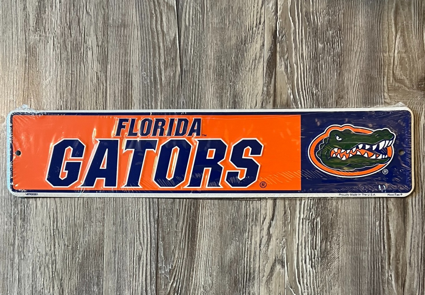 Florida Gators 18″ x 4″ Licensed Embossed Aluminum Sign