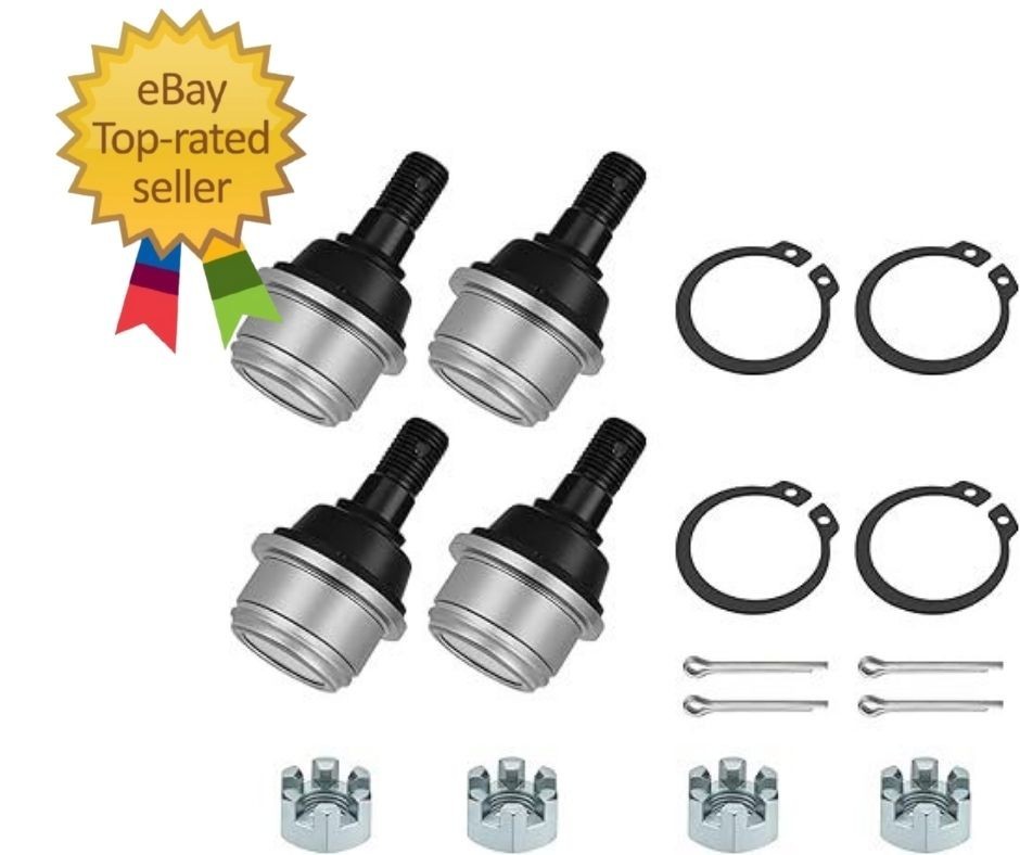 Upper & Lower Ball Joint Kit for Honda FourTrax 300 Foreman 400 TRX300 TRX400 4P