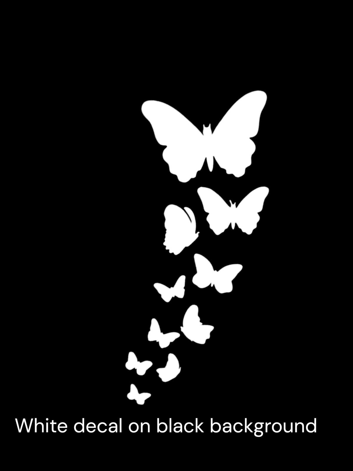Butterfly’s Decal for car Windows Laptops most Smooth Surfaces