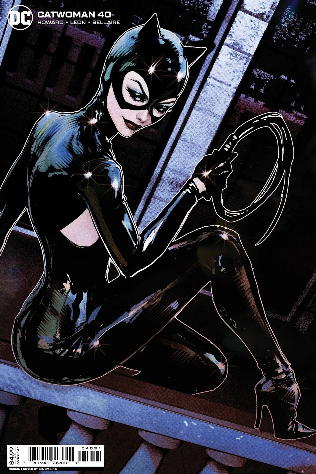 Catwoman 40 Comic book Cover Poster print 11″x17″ inches home decor