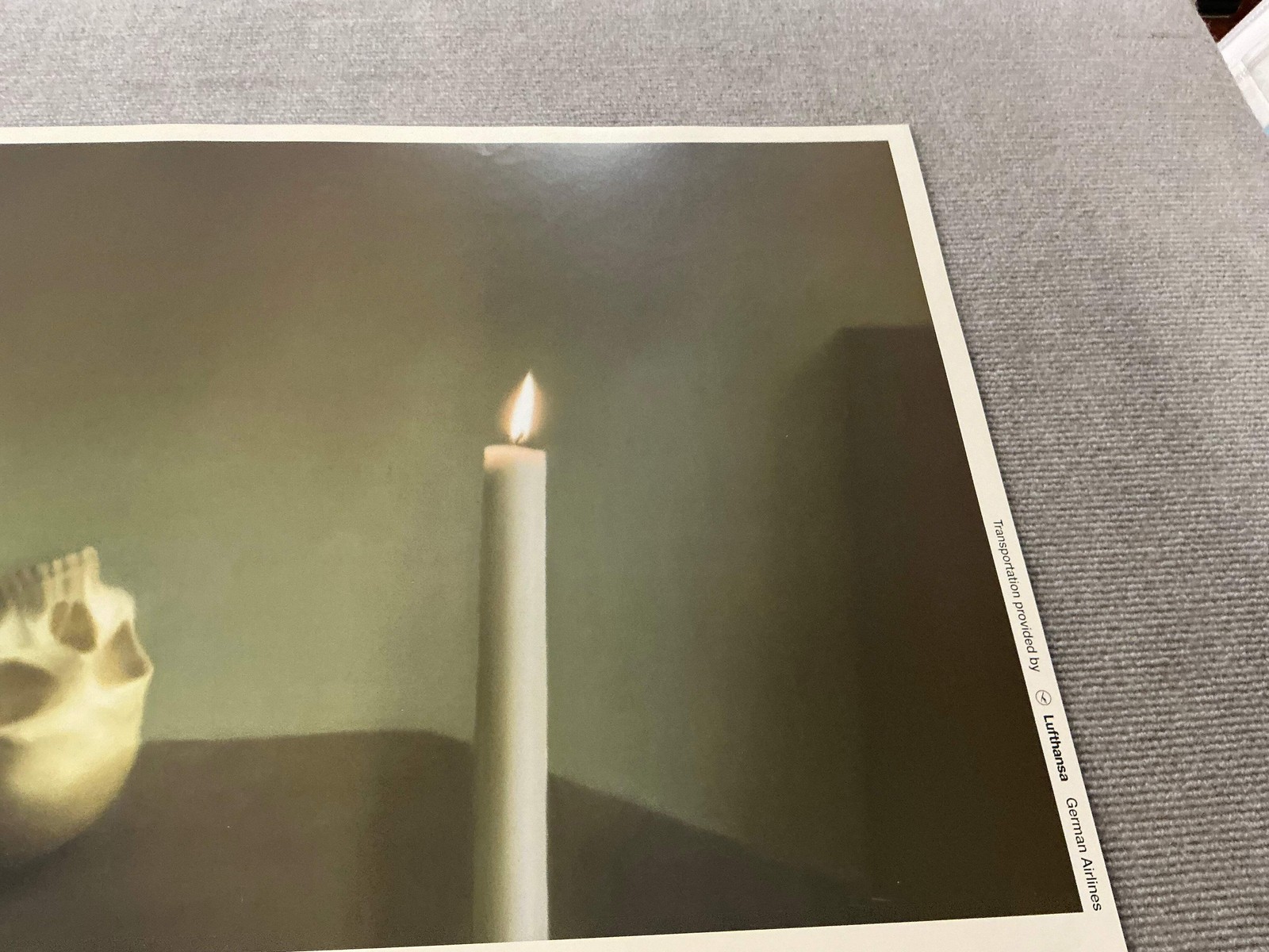 GERHARD RICHTER Skull with Candle, 1995
