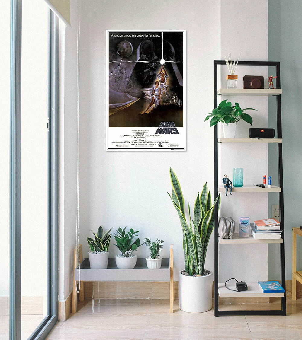 Star Wars Episode IV – A New Hope – Movie Poster (Style A) (Size: 24″ X 36″)