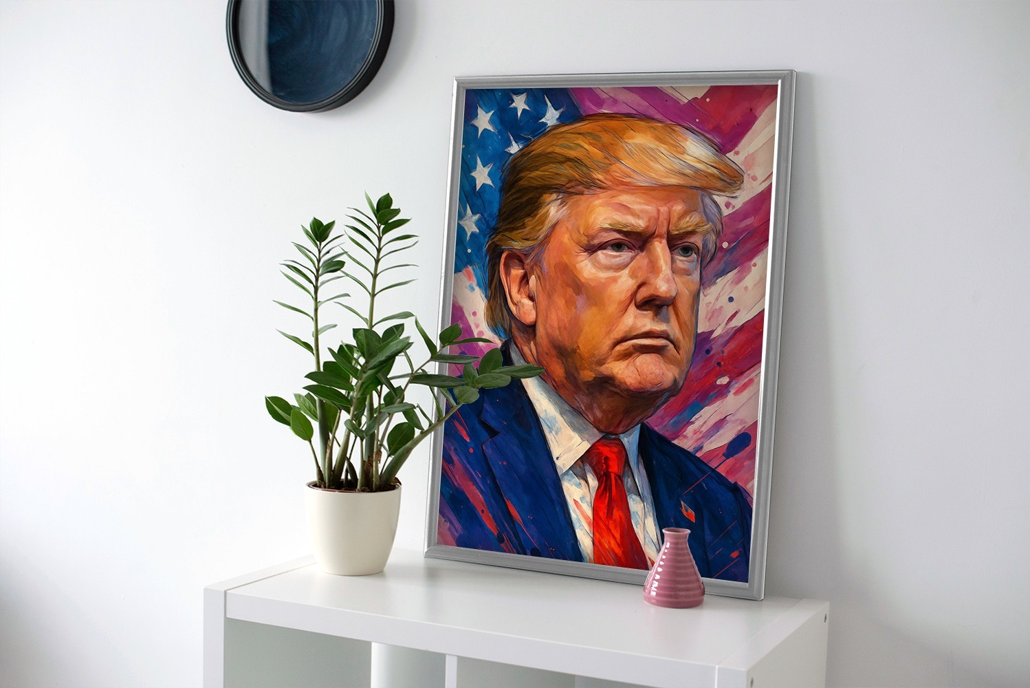 Donald Trump Painting Poster or Canvas