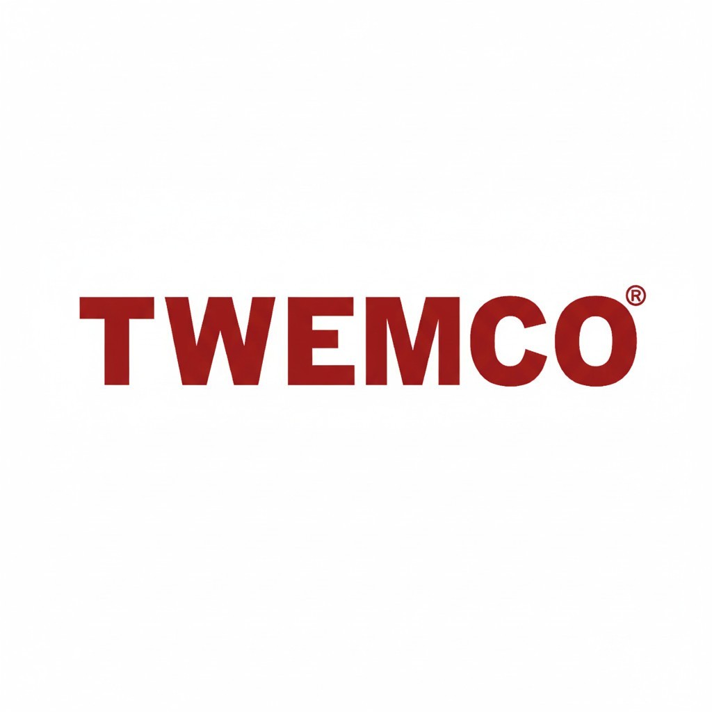 TWEMCO Table Flip Clock QT-30T, Retro Cylinder Shape, 7 x 3¼ x 3 ¾ in, Red NIB