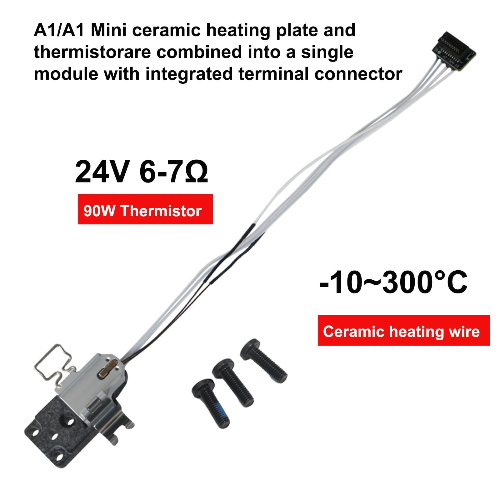 Original Hotend Heating Assembly kit for Bambu Lab A1/A1Mini 3D Printer…
